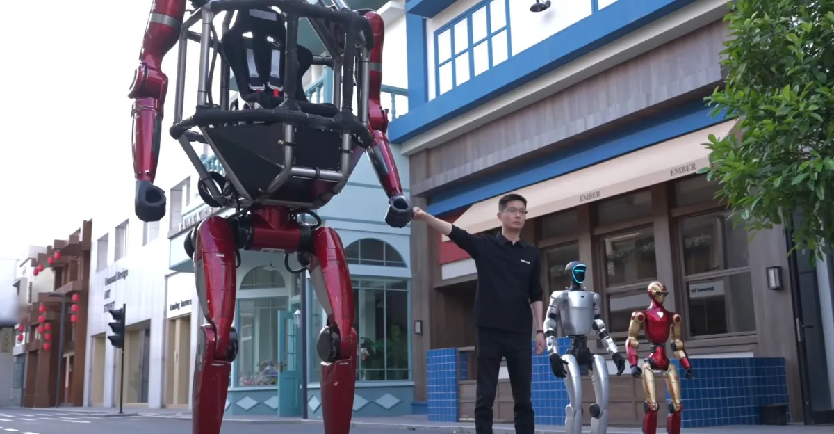 中国ロボット企業が搭乗型メカを65万ドルで市販、二足・四足に変形