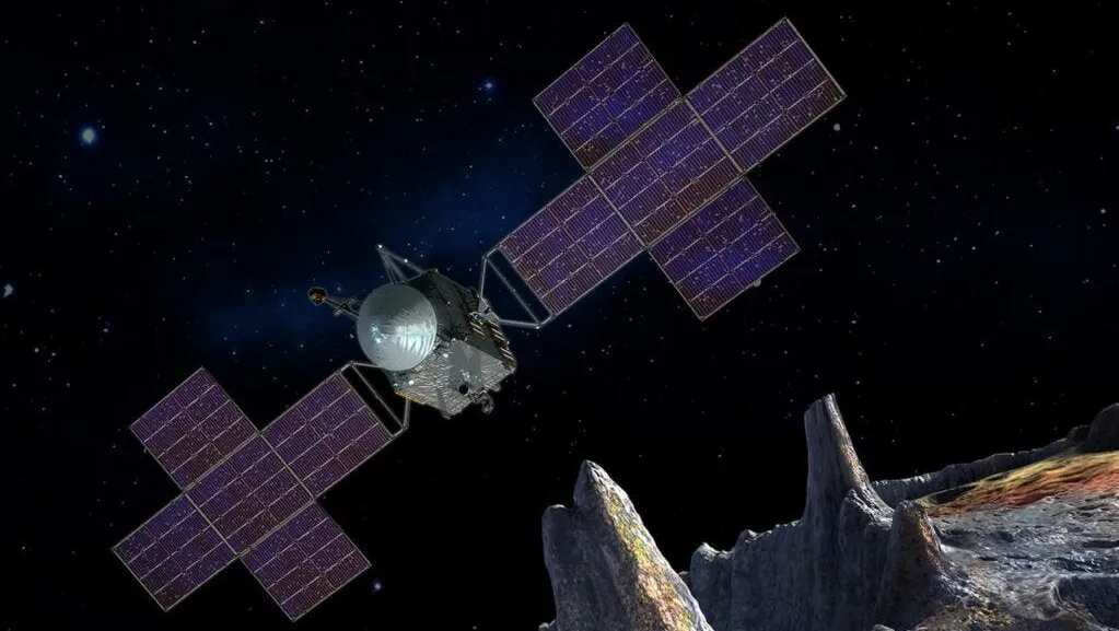 NASA探査機サイキ、火星スイングバイで35億キロ先の「惑星の核」へ加速